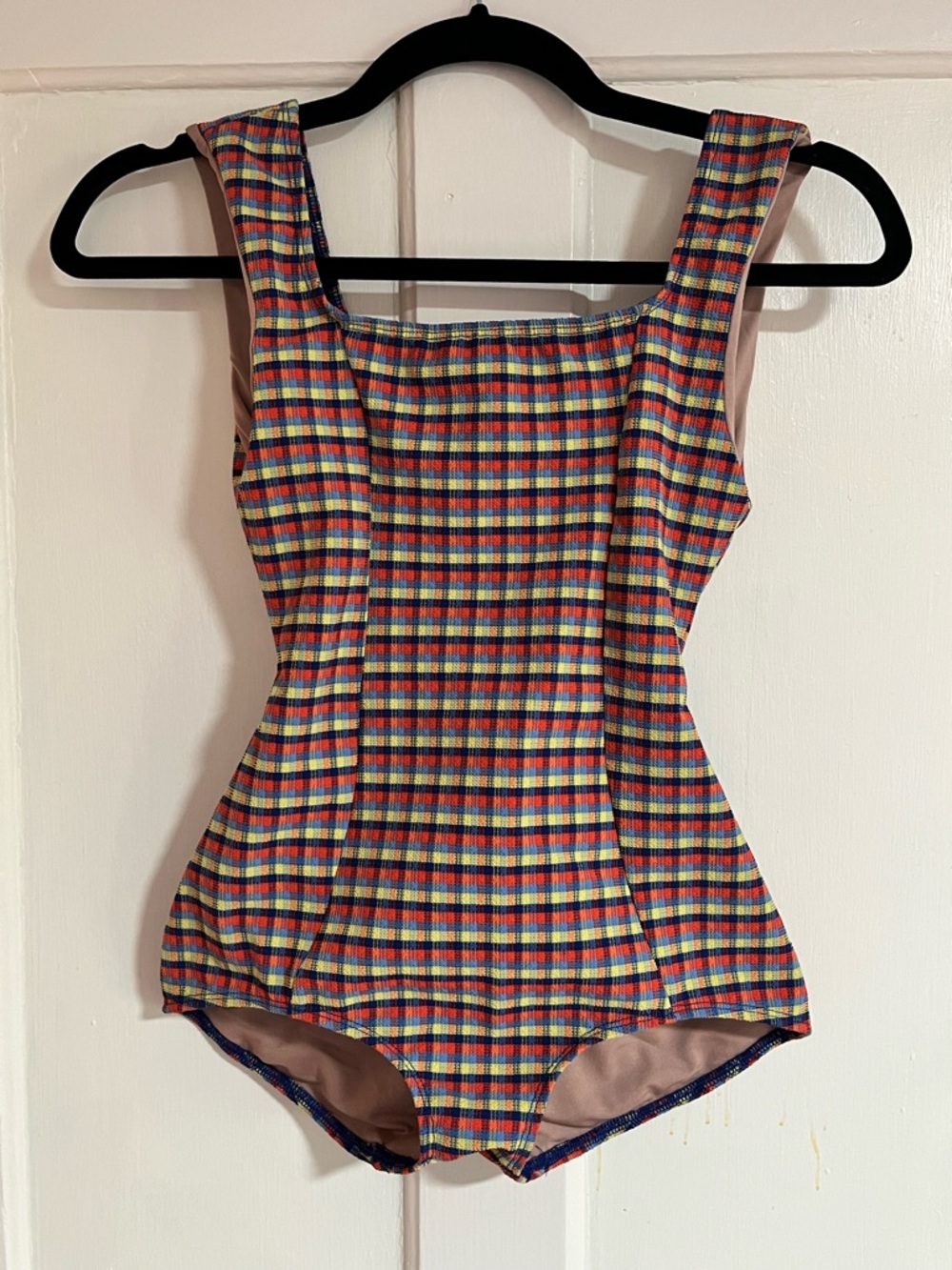 Seea Plaid One Piece Swimsuit